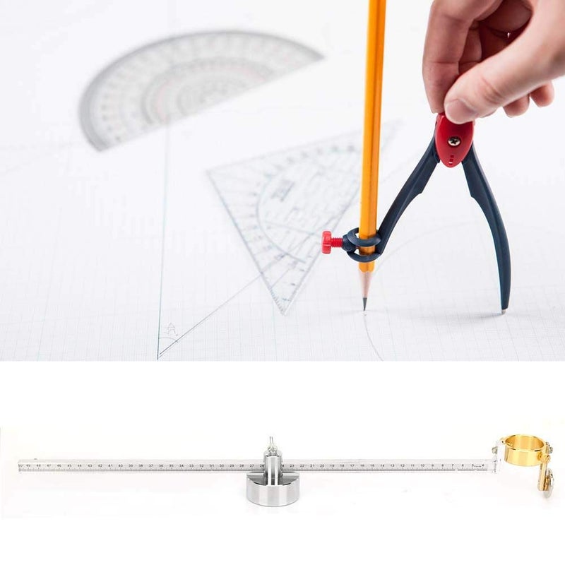 Hilitand P80 Adjustable Torch Round Cutting Roller Magnetic Wheel Torch Round Cutter Cutting Rule - Image 2